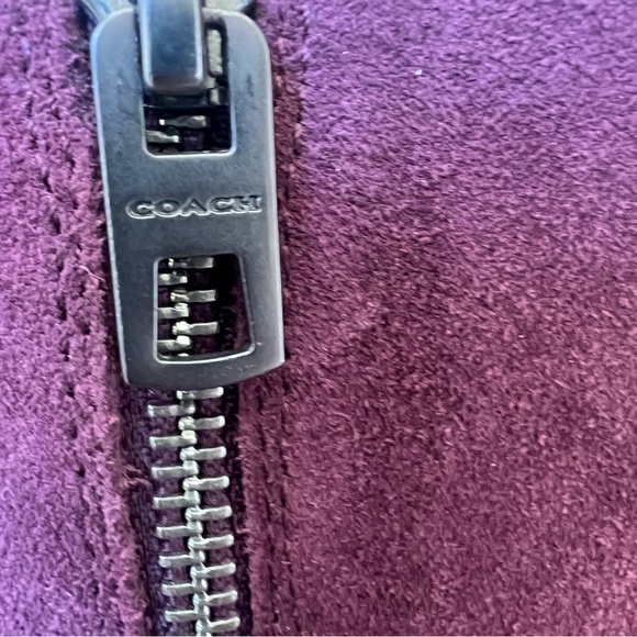 Coach Ombré Oxblood Suede Tall Heeled Boots US8 $495 - Picture 10 of 17